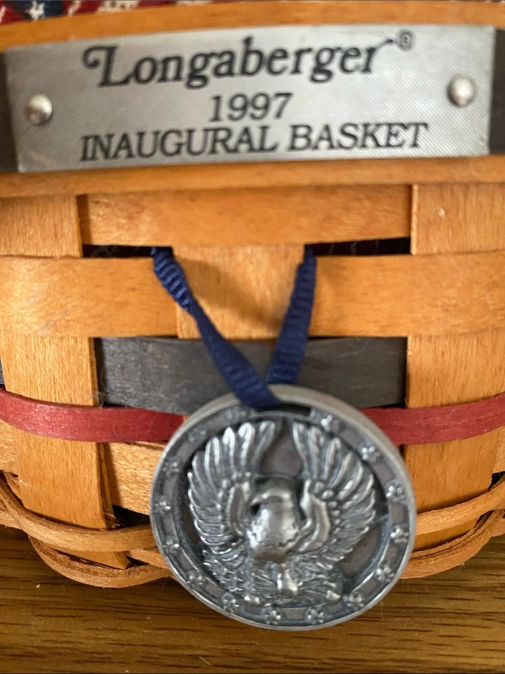 Longaberger inaugural basket